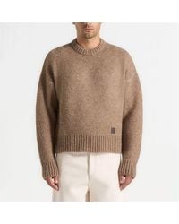 Manière De Voir - Kamil Brushed Wool Knit Jumper - Lyst