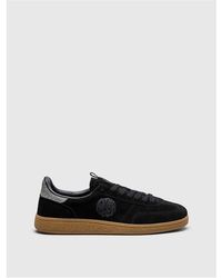 Pretty Green - Ramblas Suede Low-Top Trainers - Lyst
