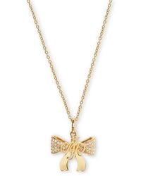 Agent Provocateur - Brietta Bow Necklace - Lyst