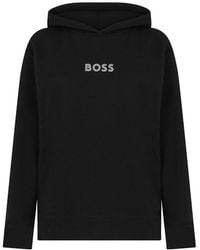 BOSS - Edelight Hoodie, Clean Lines, Minimalist Design - Lyst