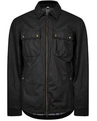 Belstaff - Tour Waxed Cotton Waterproof Long Sleeve Overshirt - Lyst