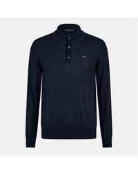 Prada - Long Sleeve Knitted Top - Lyst