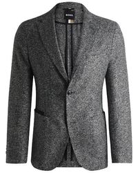 BOSS - C Jaye Junior Elbow Formal Jacket - Lyst