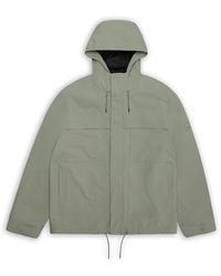 Rains - Suva Hardshell Waterproof Windproof Long Sleeve Rain Anorak - Lyst