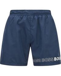 BOSS - Dolphin Swim Shorts - Lyst