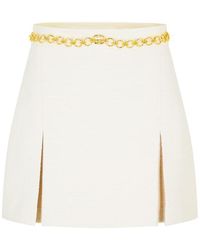 Gucci - Bouclé Knit Mini Skirt - Lyst