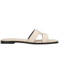 BOSS - Heeled Sandals - Lyst