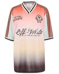 Off-White c/o Virgil Abloh - Off Soccor Tee Ld61 - Lyst