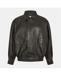 Saint Laurent - Balloon Bomber Jacket - Lyst