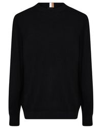 BOSS - Ecaio-P Knitted Jumper - Lyst