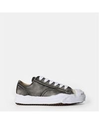 Maison Mihara Yasuhiro - Hank Leather Low-Top Trainers - Lyst