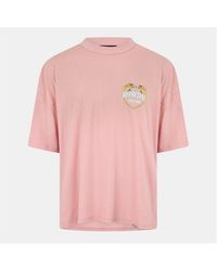 Represent - Angel Border Oversized T-Shirt - Lyst