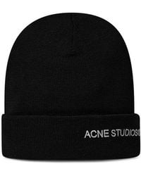 Acne Studios - Acne Logo Beanie Sn42 - Lyst