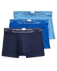 Polo Ralph Lauren - 3-Pack Cotton Trunks - Lyst