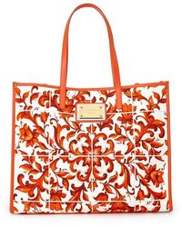 Dolce & Gabbana - Dg Maiolica Prnt Tot Ld63 - Lyst