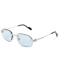 Cartier - Ct0616S Hexagon Sunglasses - Lyst