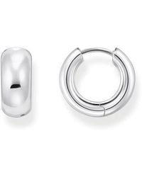 Thomas Sabo - Chunky Hoop Earrings - Lyst