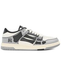 Amiri - Skel Low Top Leather Sneakers - Lyst