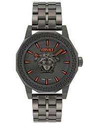 Versace - Medusa Quartz Analogue Watch - Lyst