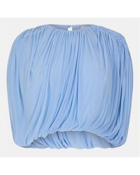 Magda Butrym - Short Sleeve Blouse - Lyst