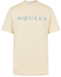 McQueen - Alex Flock Print T-Shirt - Lyst
