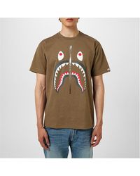A Bathing Ape - Shark Tee - Lyst