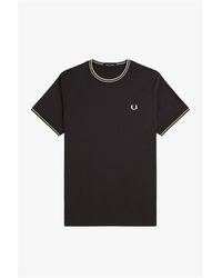Fred Perry - Twin Tipped T-Shirt - Lyst