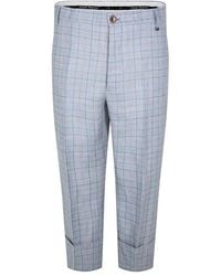 Vivienne Westwood - George Cropped Straight Leg Trousers - Lyst