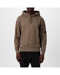 C.P. Company - Diagonal Raised Fleece Hoodie - Lyst