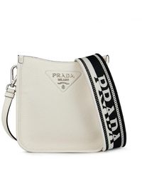 Prada - Leather Mini Shoulder Bag - Lyst