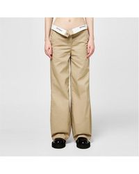 Palm Angels - Reversed Waistband Chino Pants - Lyst