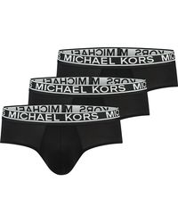 Michael Kors - 3 Pack Nylon Briefs - Lyst