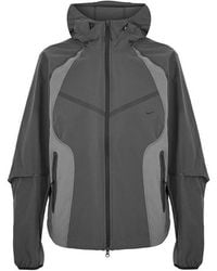 Nike - Tech Dri-Fit Woven Full-Zip Color-Block Windrunner Jacket - Lyst