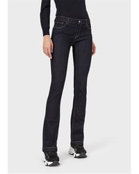 Emporio Armani - Womenss J07 Regular-Fit Jeans - Lyst