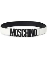 Moschino - Leather Belt - Lyst