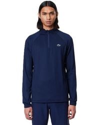 Lacoste - Moisture-Wicking Weather-Resistant Performance Golf Jacket - Lyst