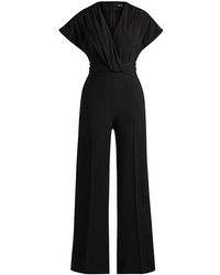 BOSS - Debasa Wrap Design Dress - Lyst