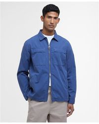 Barbour - Glendale Cotton Long Sleeve Overshirt - Lyst