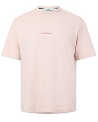 Stone Island - Stone Graph Tee Sn64 - Lyst