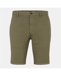 HUGO - Chino Shorts - Lyst