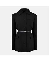 Gucci - Wool Long Sleeve Blazer - Lyst