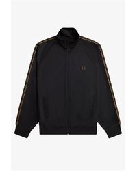 Fred Perry - Tape Poly Tracksuit Top - Lyst