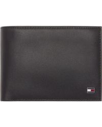 Tommy Hilfiger - Eton Flap And Coin Pocket Leather Wallet - Lyst