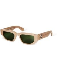 Off-White c/o Virgil Abloh - Greeley 53 Uv Protection Rectangle Sunglasses - Lyst