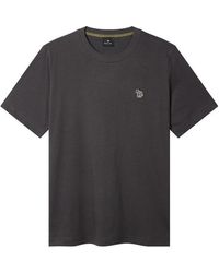 Paul Smith - Regular Fit Zebra Crew-Neck T-Shirt - Lyst