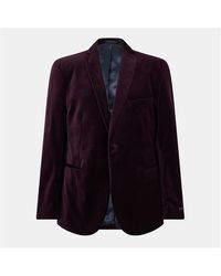 Ted Baker - Ted Velvet Jacket - Lyst