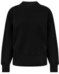Palm Angels - Classic Curved Logo Crew-Neck Sweater Ladies - Lyst