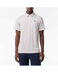 Lacoste - Regular Fit Uv Protect Golf Polo Shirt - Lyst