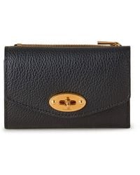 Mulberry - Darley Folded Multi-Card Wallet Small Classic Grain - Lyst