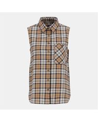 Barbour - Bredon Sleeveless Shirt - Lyst